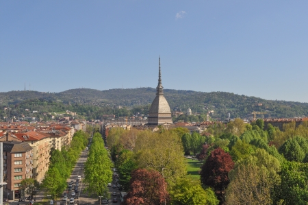 The Mole Antonelliana Turin (Torino) Piedmont Italyのeditorial素材