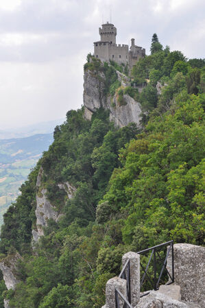 Rocca Guaita in the Republic of San Marinoのeditorial素材