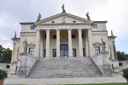 The Villa La Rotonda aka Villa Capra in Vicenza, Italyのeditorial素材