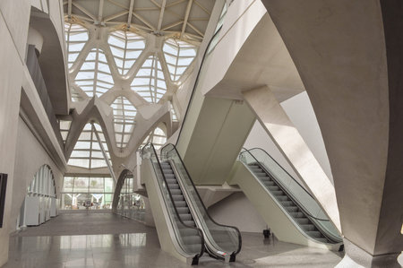 VALENCIA, SPAIN - CIRCA JULY 2016: Ciudad de las Artes y las Ciencias (meaning City of Arts and...