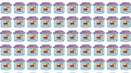 marmalade repeated patternの写真素材