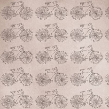 bicycle repeated patternの写真素材