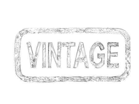 signs with writing vintage series with antique baseの写真素材