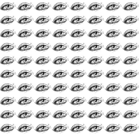 repeated pattern design to be printed on papers or fabrics for fashion packaging, accessories for women and cosmeticsの写真素材