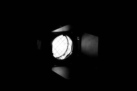 Professional spotlight for photo studio or performing stageの写真素材