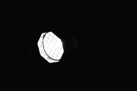 studio reflector or left-facing sceneの写真素材