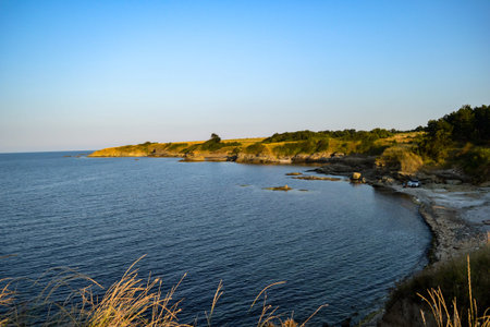 A beach in Bulgariaの写真素材