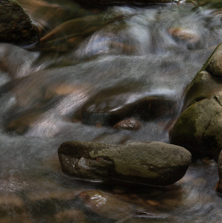 River in motionの写真素材