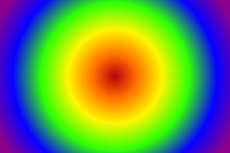 rainbow flag gradation with round shape for lgbtの写真素材