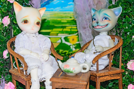 Dolls like people, people like dolls.のeditorial素材