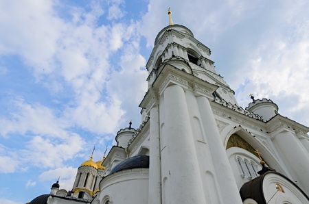 The Golden ring of Russia, Vladimir city, the Uspenskiy Cathedral, 1158.のeditorial素材