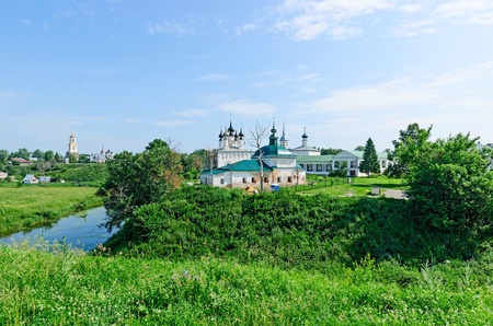 The city of Suzdal, the Golden ring of Russia, views of the city.のeditorial素材