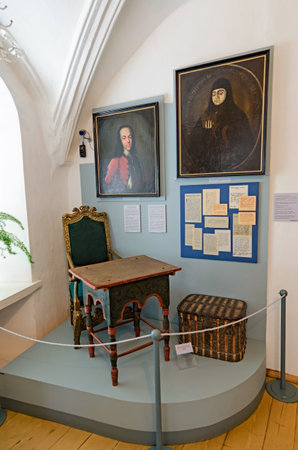 The city of Suzdal, the Golden ring of Russia, chamber of hierarchal, 15th century.のeditorial素材