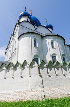 The city of Suzdal, the Golden ring of Russia, the Kremlin with the Christmas Cathedral, 1220.のeditorial素材
