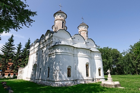 The city of Suzdal, the Golden ring of Russia, Rizopologenskiy convent, 1207.のeditorial素材