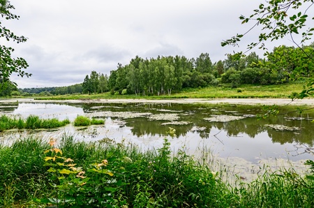 Estate of Abramtsevo, Moscow region, Russia, founded in the 16th century.の写真素材