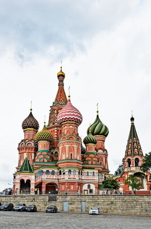 MOSCOW, RUSSIA - JULY 25: in anticipation of the celebration of the 1025th anniversary of the baptism of Rus on the red square gather a lot of people in action during celebration event in Moscow on July 25, 2013.のeditorial素材