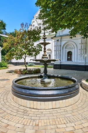 Kiev-Pechersk Lavra was founded in 1051 by Yaroslav the Wise, Kiev, Ukraine.の写真素材