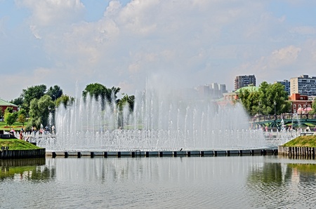 Estate of Tsaritsyno, Moscow, Russia, founded in the early 16th century.のeditorial素材