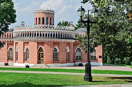 Estate of Tsaritsyno, Moscow, Russia, founded in the early 16th century.のeditorial素材