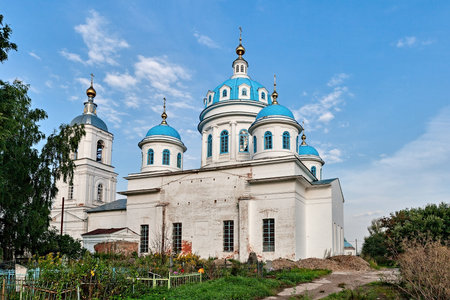 The Church of the Golden ring of Russia, the city of Pereslavl-Zalessky.