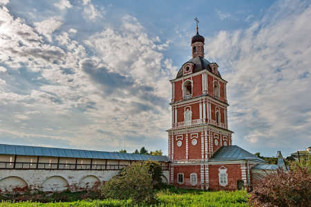 The Golden ring of Russia, Goritsky monastery, founded in the 14th century, the town of Pereslavl-Zalessky.の写真素材