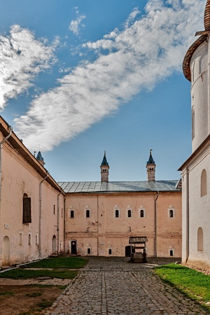 The Golden ring of Russia, Rostov Kremlin, founded in the 12th century, the city of Rostov Veliky.の写真素材