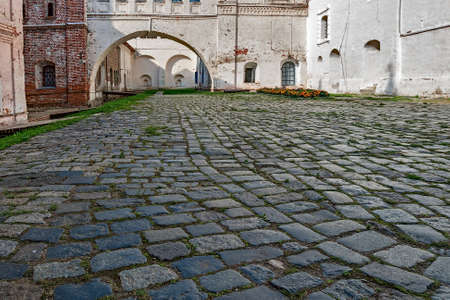 The Golden ring of Russia, Rostov Kremlin, founded in the 12th century, the city of Rostov Veliky.の写真素材