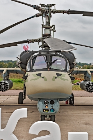 ZHUKOVSKY, RUSSIA - AUGUST 30: a Demonstration of the aircraft at the International aviation and space salon MAKS in the event of the visit Zhukovsky, August 30, 2013.のeditorial素材