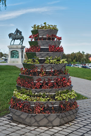 The territory of the Kolomna Kremlin, built in 1525-1531 years, Russia, Kolomna.のeditorial素材