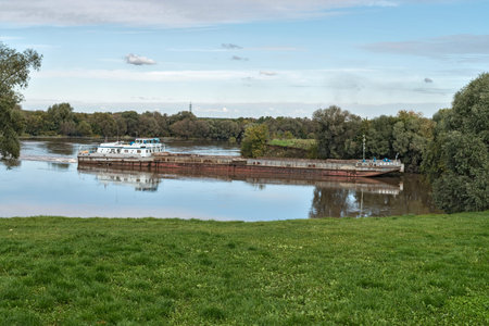 The territory of the Kolomna Kremlin, built in 1525-1531 years, Russia, Kolomna.