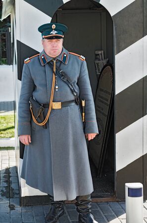 KOLOMNA, RUSSIA - SEPTEMBER 27: the territory of Kolomna Kremlin in action during the travel event in Kolomna on September 27, 2013.のeditorial素材