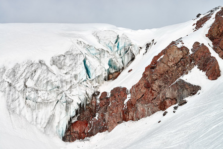 The Central Caucasus, the surroundings of the highest mountain in Europe - Elbrus and Cheget.の写真素材