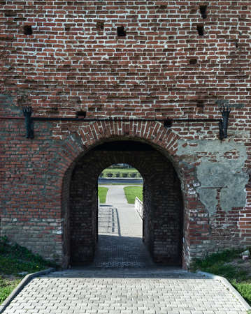 The territory of the Kolomna Kremlin, built in 1525-1531 years, Russia, Kolomna.のeditorial素材