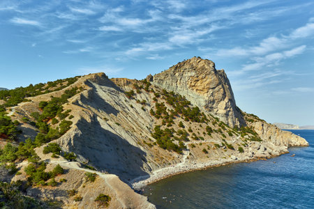 Landscapes of the Crimea Peninsula, Russia.