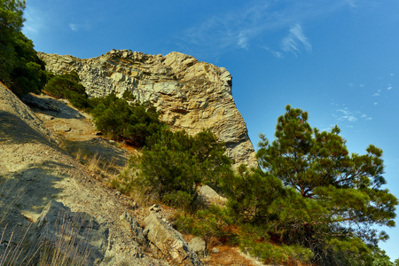 Landscapes of the Crimea Peninsula, Russia.の写真素材