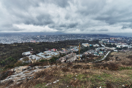 Attractions of the resort town of Pyatigorsk, Russia.のeditorial素材