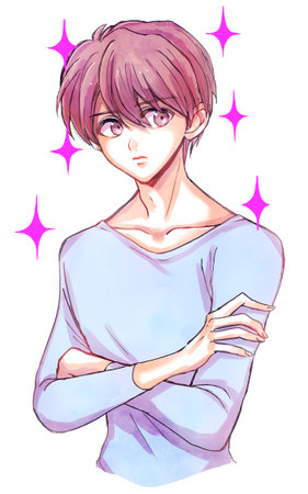 Man with arms crossed