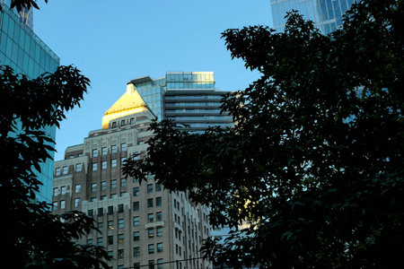 Building in Vancouver cityの写真素材
