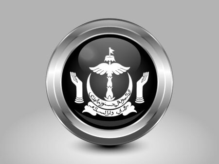 Brunei Coat of Armsのイラスト素材