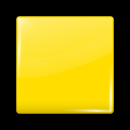 Yellow buttonのイラスト素材