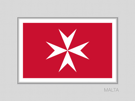 Flag of malta image illustrationのイラスト素材
