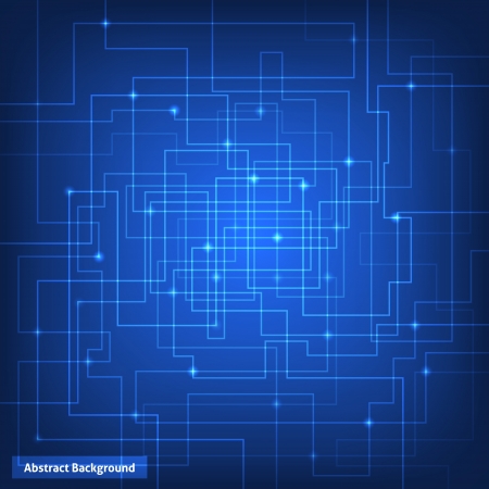 Virtual circuit technology backgroundのイラスト素材