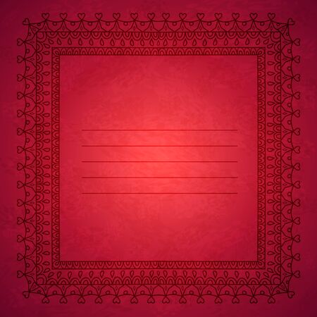 Cover template with ornamentsのイラスト素材