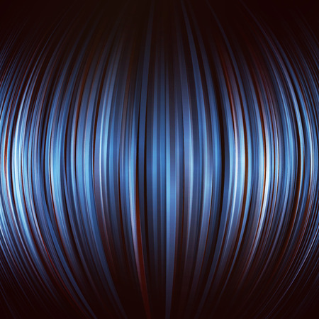 Spheric abstract blue background. Vector image.のイラスト素材