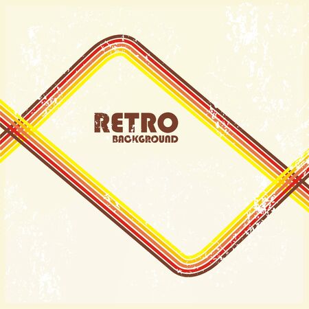 Retro lines backgroundのイラスト素材