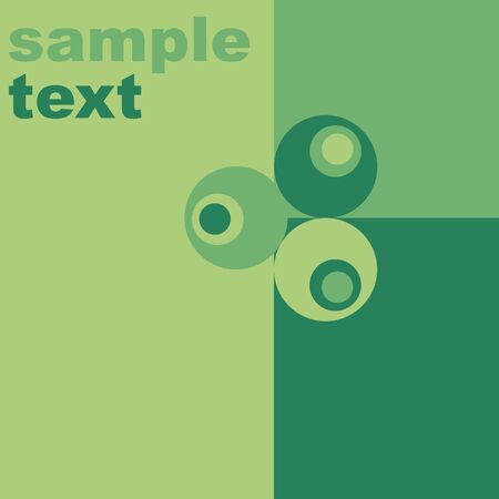 Retro green background のイラスト素材