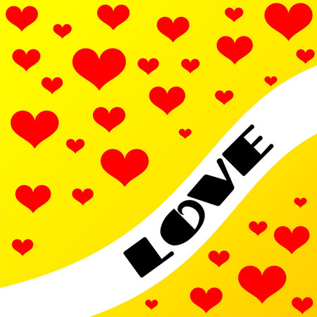 Valentine cardのイラスト素材