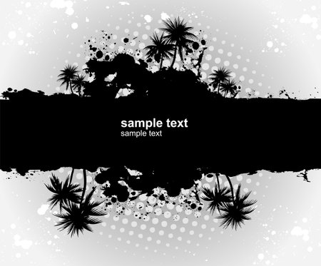 Grunge borderのイラスト素材