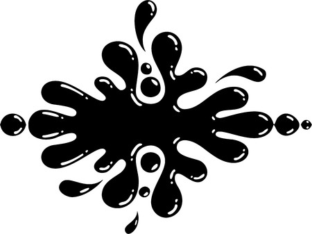 Ink stain のイラスト素材